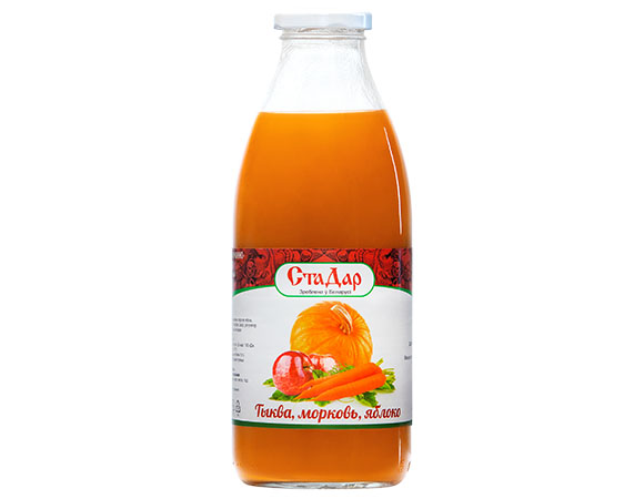 НЕКТАР ГАРБАВАННА-МОРКАЎНА-ЯБЛЫЧНЫ