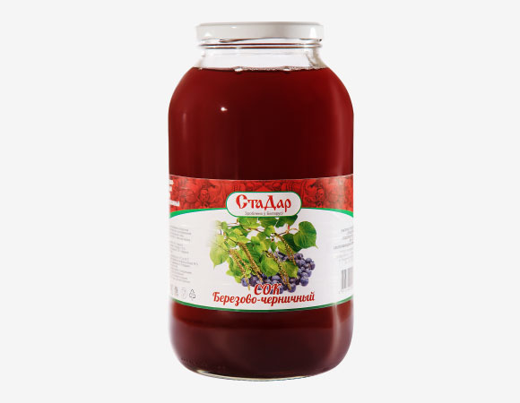 BIRCH-BILBERRY JUICE