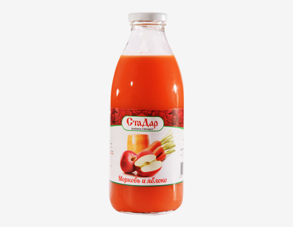 PULPY CARROT-APPLE NECTAR
