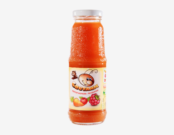 PULPY CARROT -WILD BERRIES NECTAR «SVETLIK»